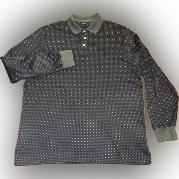 Polo Ralph Lauren Other - NWOT Polo Ralph Lauren Classic Fit All Over Geometric Print Preppy Old Money L